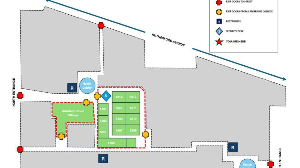 Boston Campus Building Map