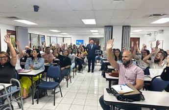 CC Puerto Rico Kickoff Summer 2025 students 1