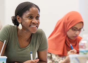 Cambridge College Students Learning