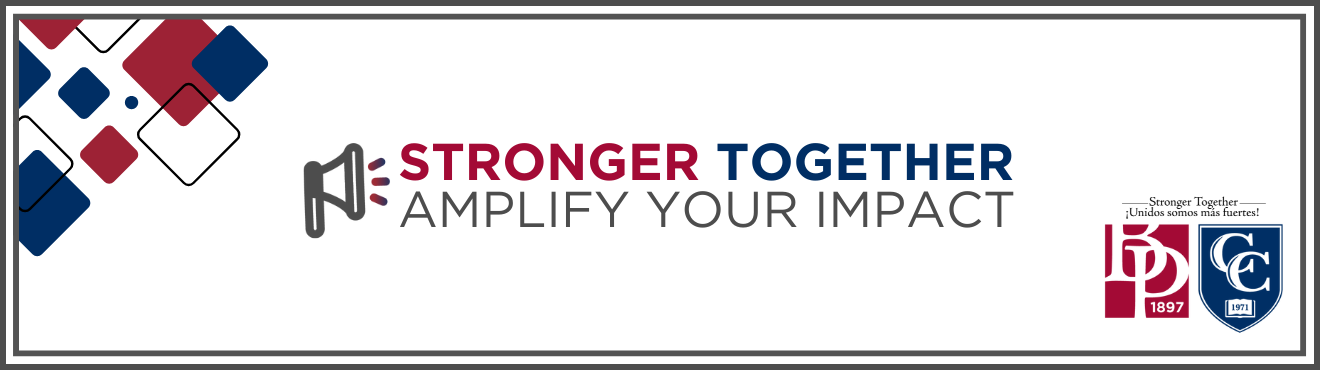 Stronger Together banner